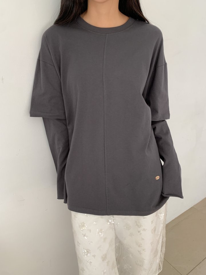 Nutplan - Korean Women Fashion - #momslook - Jek Tee - 3