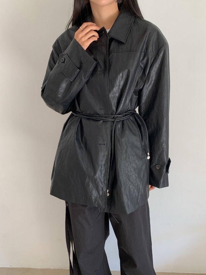 Nutplan - Korean Women Fashion - #restrostyle - Stainless Jacket - 5
