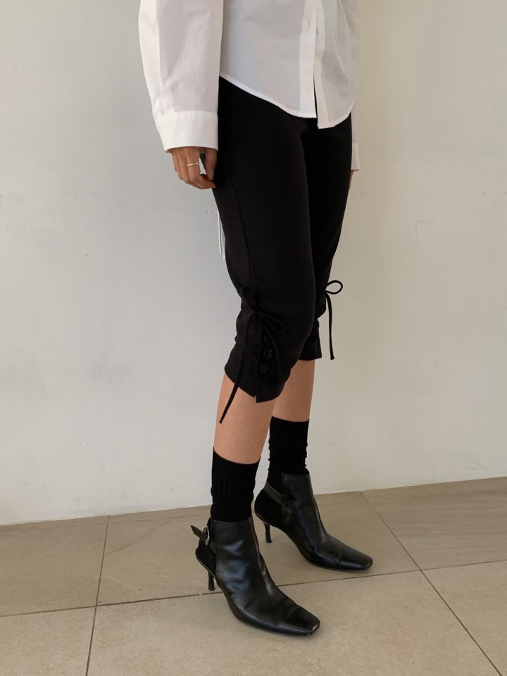 Nutplan - Korean Women Fashion - #romanticstyle - Shirring Pants - 7