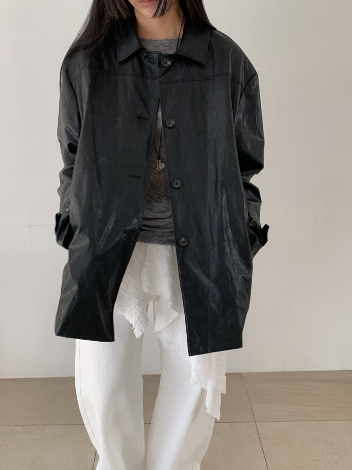 Nutplan - Korean Women Fashion - #romanticstyle - Stainless Jacket - 6