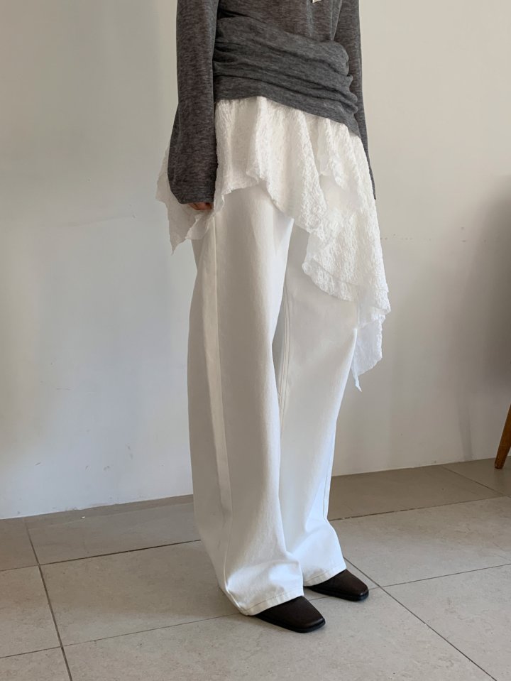 Nutplan - Korean Women Fashion - #womensfashion - Drape Skirt - 4