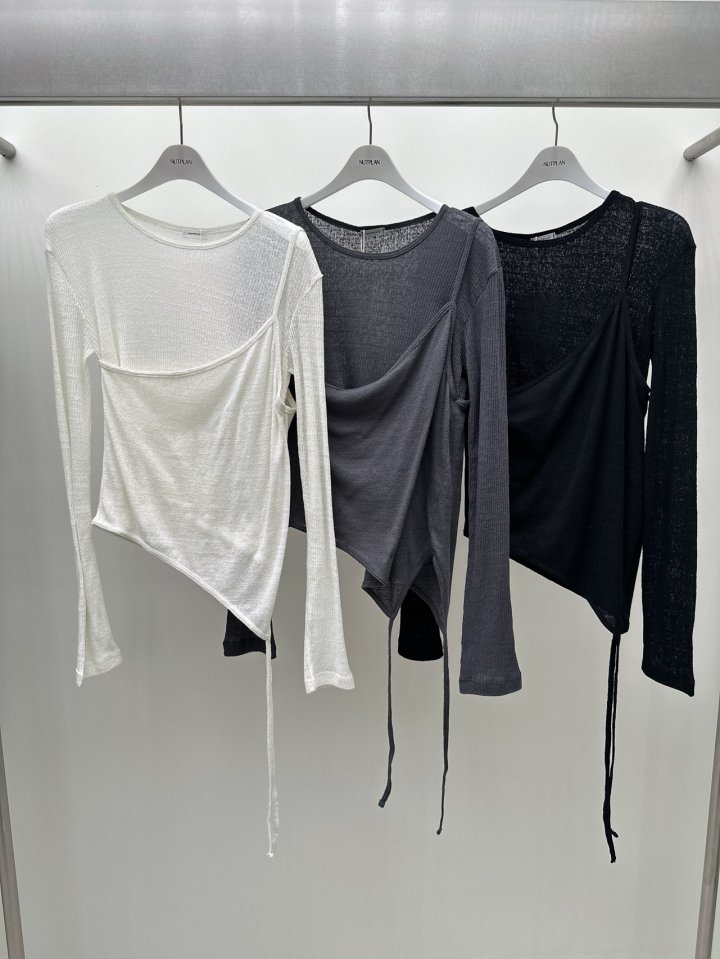 Nutplan - Korean Women Fashion - #vintageinspired - Lamer Tee