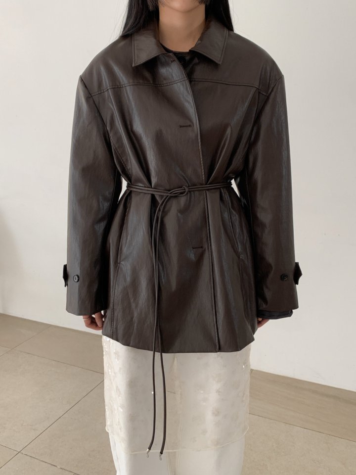 Nutplan - Korean Women Fashion - #vintagekidsstyle - Stainless Jacket - 3