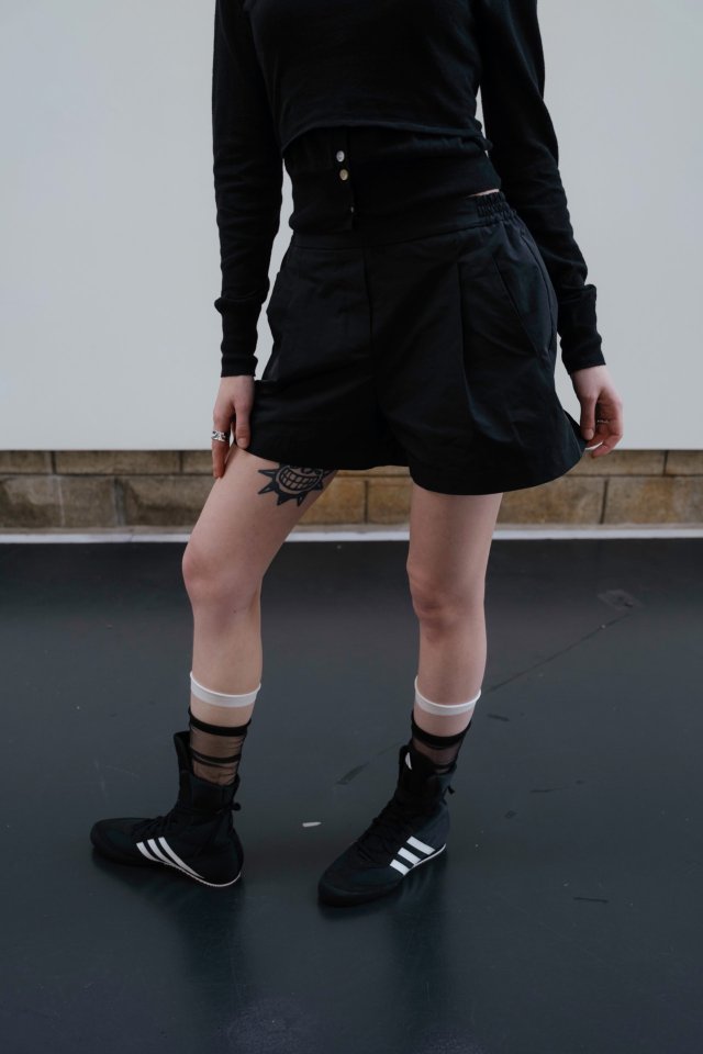 Nutplan - Korean Women Fashion - #womensfashion - Indie Banding Pants - 9