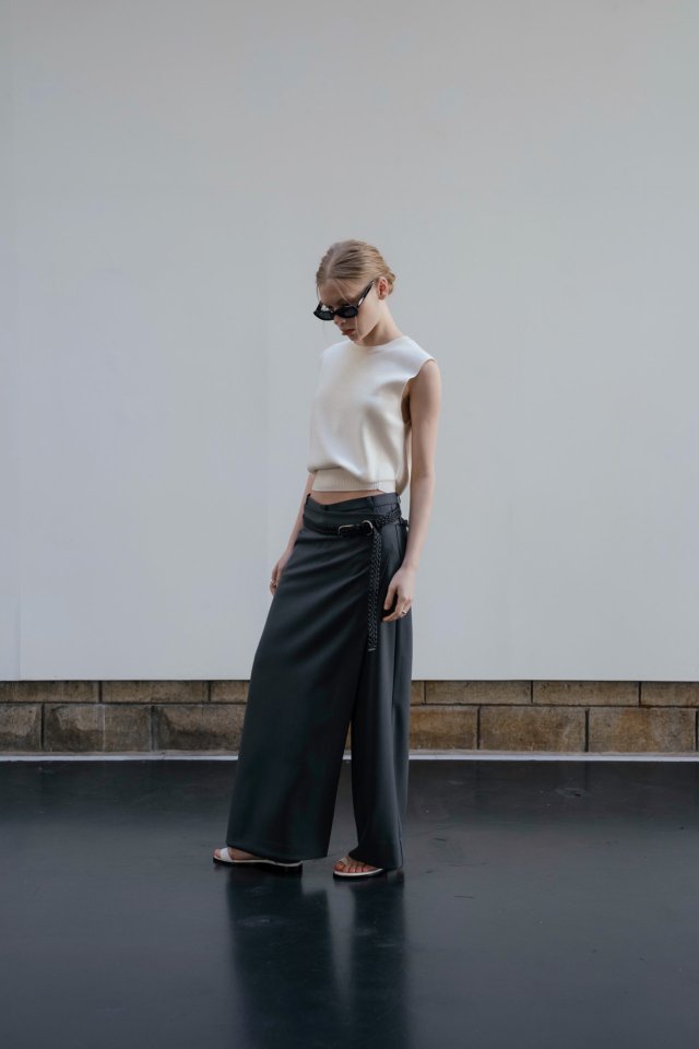 Nutplan - Korean Women Fashion - #womensfashion - Phoebe Wrap Pants - 5