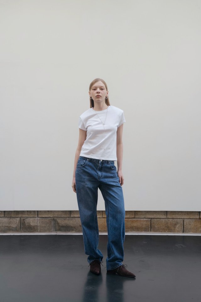 Nutplan - Korean Women Fashion - #womensfashion - Ink Denim Pants - 6