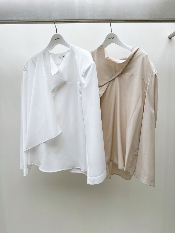 Nutplan - Korean Women Fashion - #womensfashion - Lamin Blouse