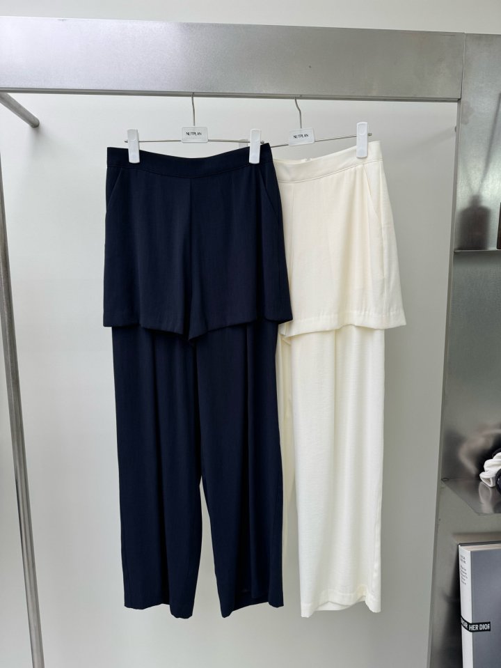 Nutplan - Korean Women Fashion - #womensfashion - Layered Pants