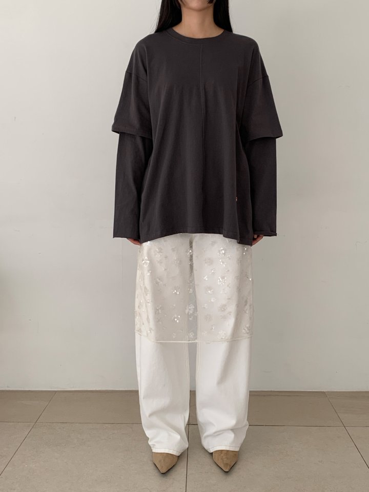 Nutplan - Korean Women Fashion - #womensfashion - Jek Tee - 5