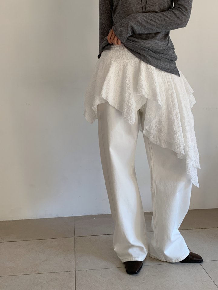 Nutplan - Korean Women Fashion - #womensfashion - Drape Skirt - 3
