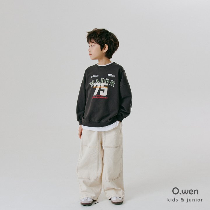O Wen - Korean Children Fashion - #Kfashion4kids - Major Tape Sweatshirts