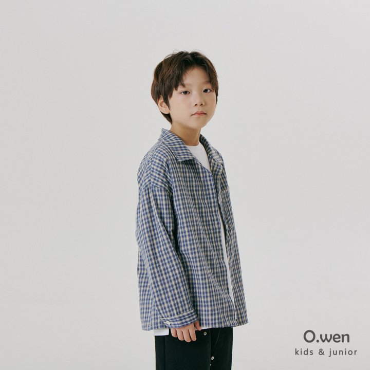 O Wen - Korean Children Fashion - #Kfashion4kids - Check Vintage Shirt - 6