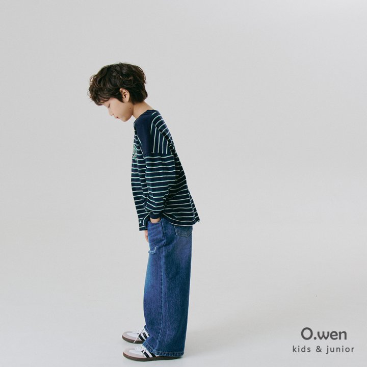 O Wen - Korean Children Fashion - #Kfashion4kids - And Game Stripe Tee - 7