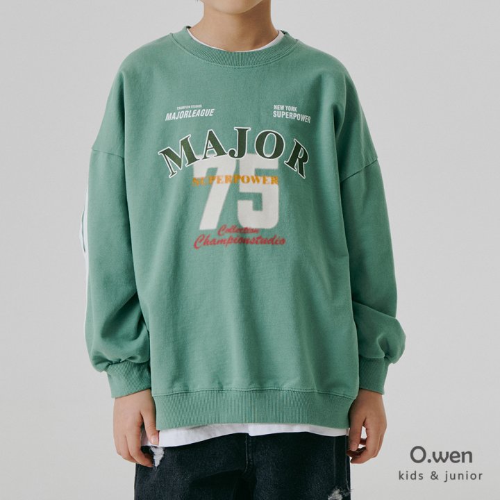 O Wen - Korean Children Fashion - #childofig - Major Tape Sweatshirts - 9
