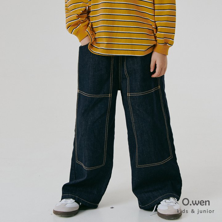 O Wen - Korean Children Fashion - #childofig - Double Stitch Pants