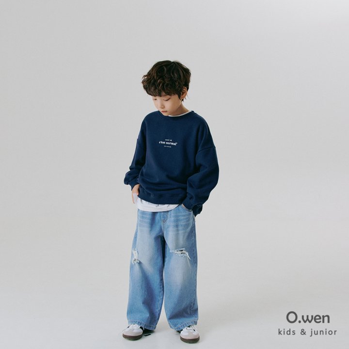O Wen - Korean Children Fashion - #childofig - Normal Ribbed Raglan Sweatshirts - 7