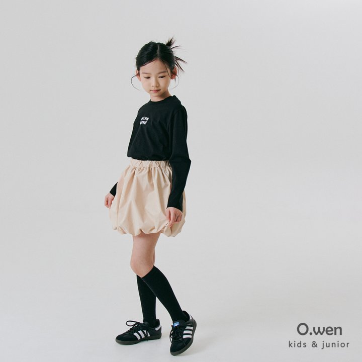 O Wen - Korean Children Fashion - #prettylittlegirls - With Love Half Crop Tee - 4