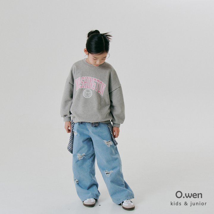 O Wen - Korean Children Fashion - #stylishchildhood - Washington Sweatshirts - 4