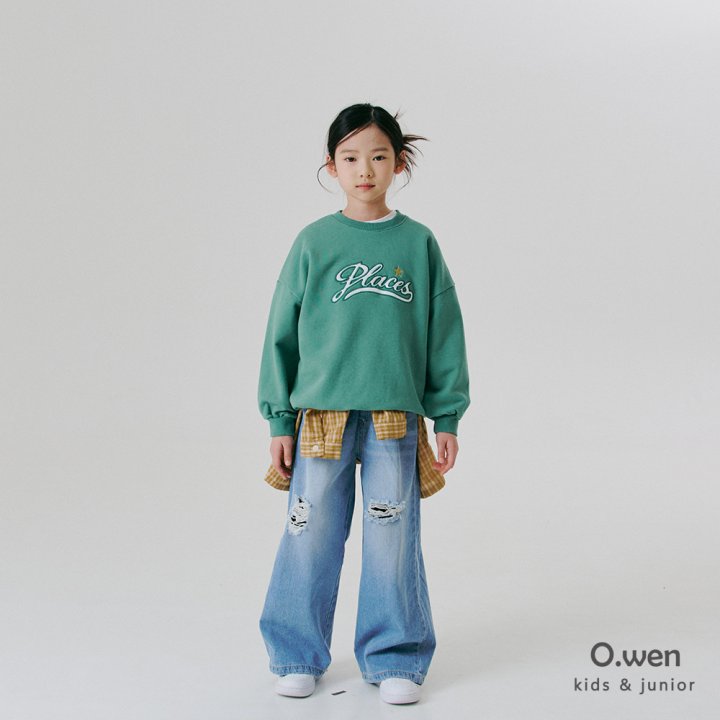 O Wen - Korean Children Fashion - #childrensboutique - Place Sweatshirts - 3