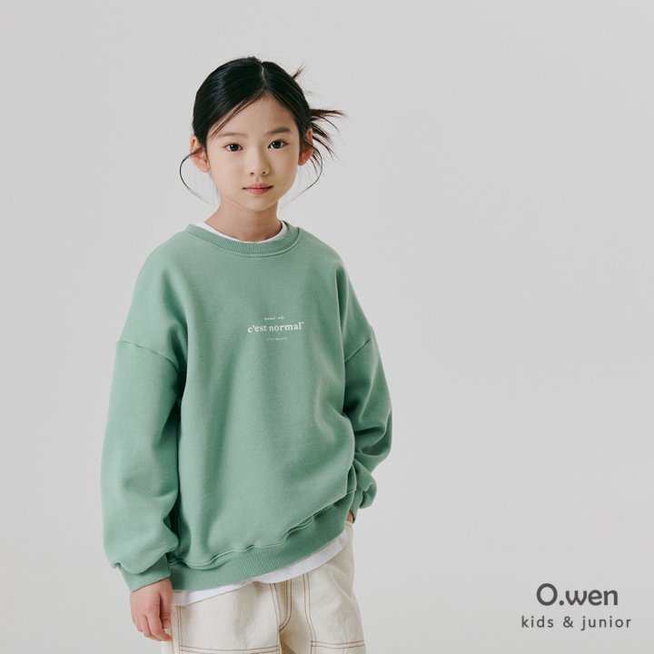 O Wen - Korean Children Fashion - #childrensboutique - Normal Ribbed Raglan Sweatshirts - 9