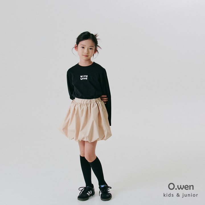 O Wen - Korean Children Fashion - #childrensboutique - With Love Half Crop Tee - 6