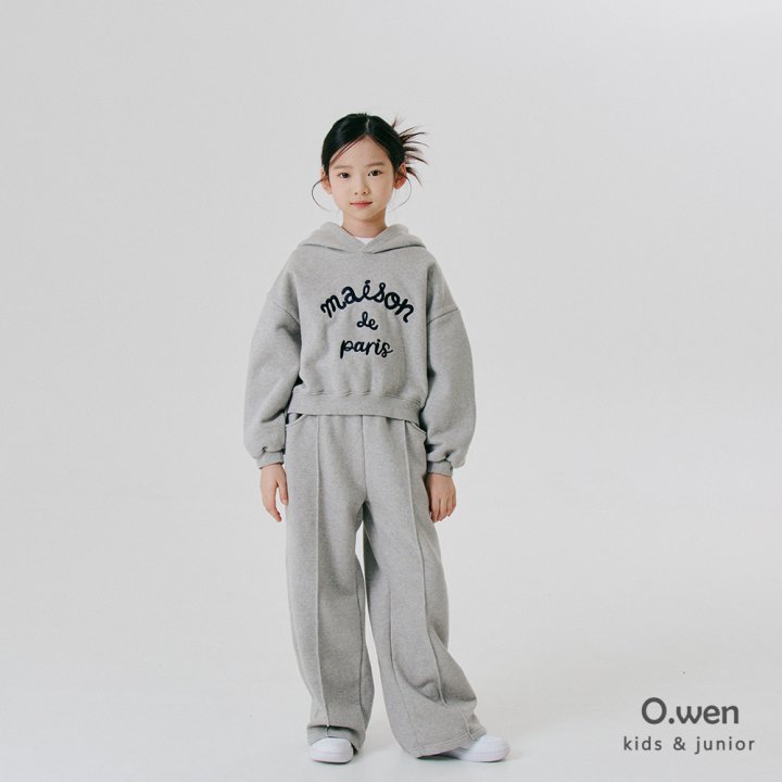 O Wen - Korean Children Fashion - #childrensboutique - Maison Crop Hoody - 10