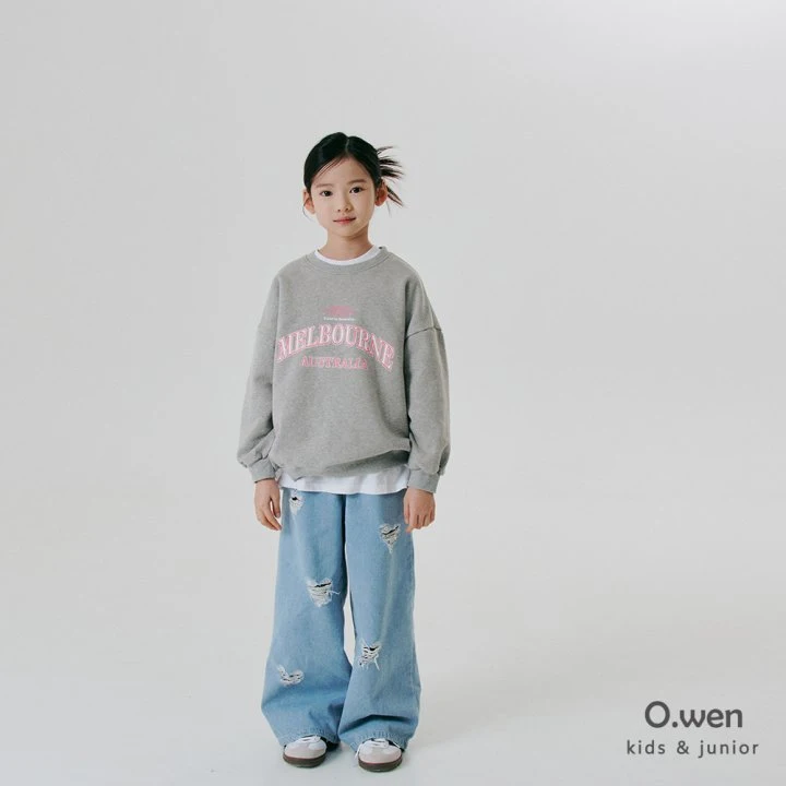 O Wen - Korean Children Fashion - #childrensboutique - Melbourne Sweatshirts - 9