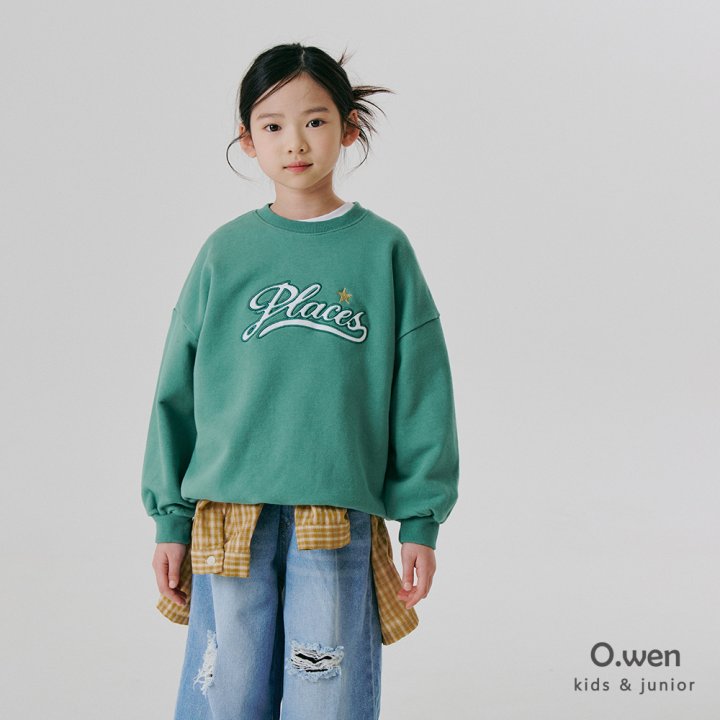 O Wen - Korean Children Fashion - #childrensboutique - Place Sweatshirts - 4