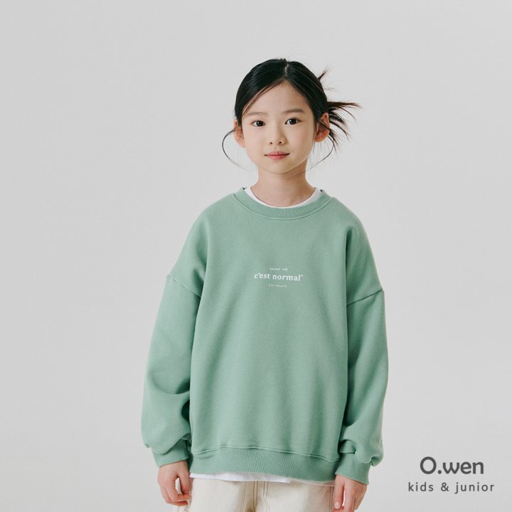 O Wen - Korean Children Fashion - #designkidswear - Normal Ribbed Raglan Sweatshirts - 10