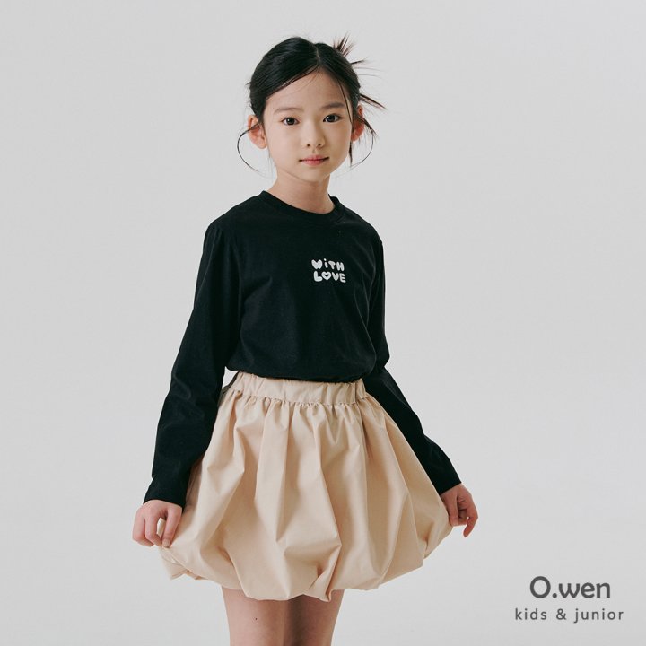 O Wen - Korean Children Fashion - #designkidswear - With Love Half Crop Tee - 7