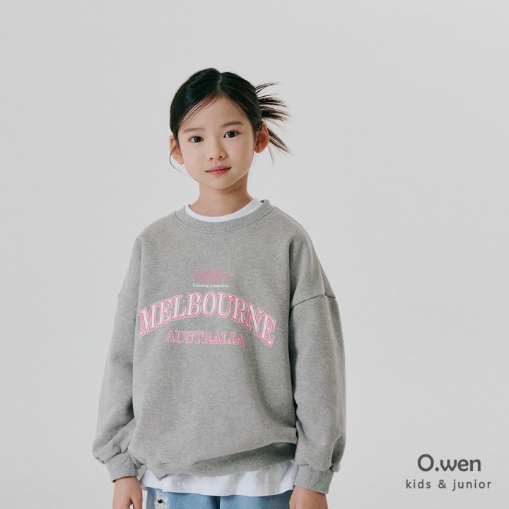 O Wen - Korean Children Fashion - #designkidswear - Melbourne Sweatshirts - 10