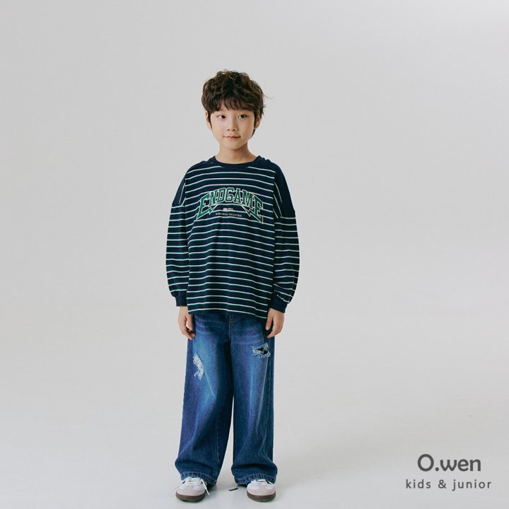 O Wen - Korean Children Fashion - #designkidswear - And Game Stripe Tee