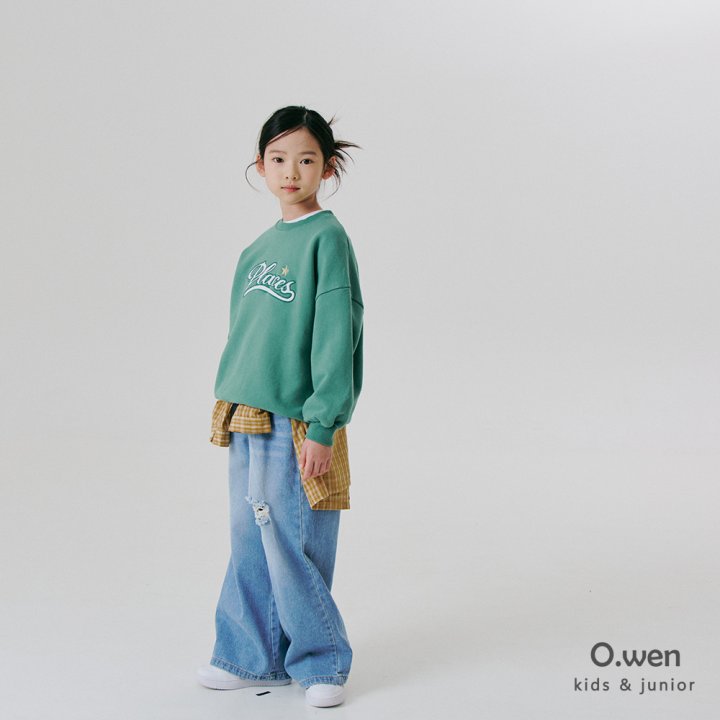 O Wen - Korean Children Fashion - #discoveringself - Place Sweatshirts - 5