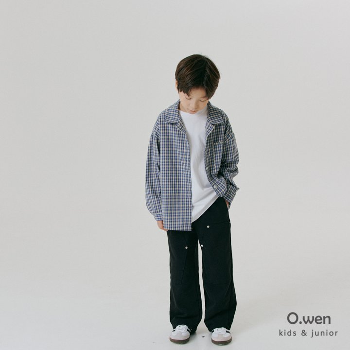 O Wen - Korean Children Fashion - #discoveringself - Check Vintage Shirt