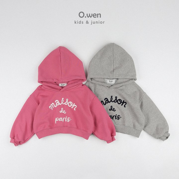 O Wen - Korean Children Fashion - #discoveringself - Maison Crop Hoody - 12