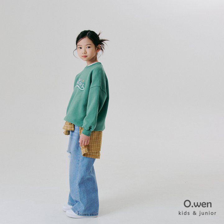 O Wen - Korean Children Fashion - #fashionkids - Place Sweatshirts - 6