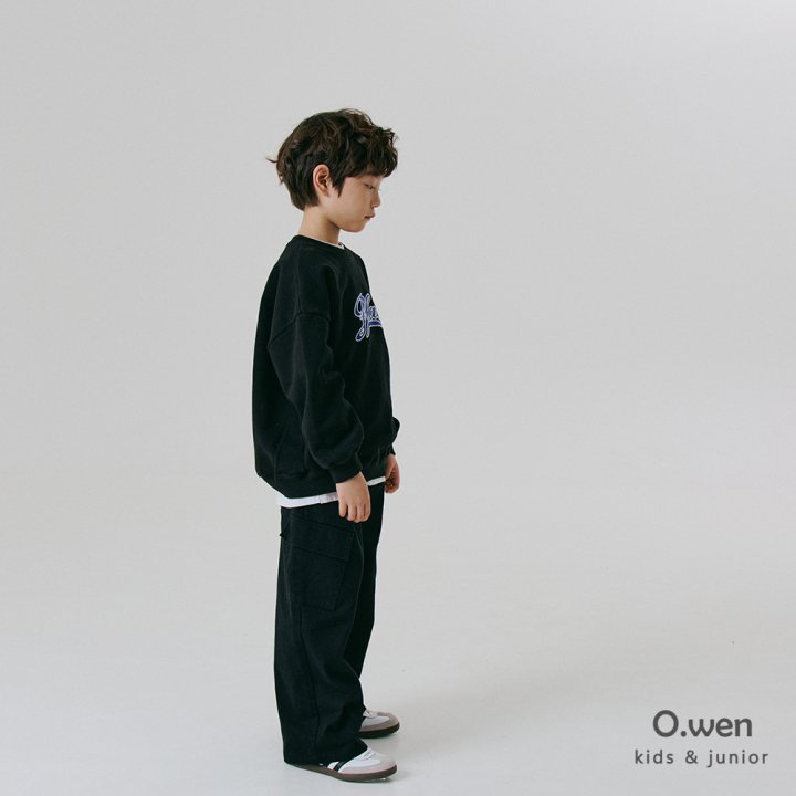O Wen - Korean Children Fashion - #fashionkids - Diagonal Cargo Pants - 6