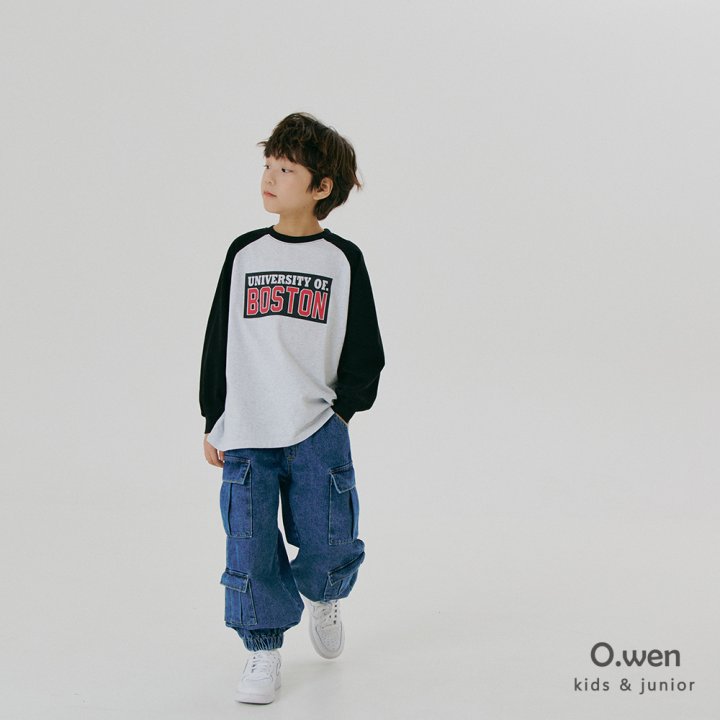 O Wen - Korean Children Fashion - #fashionkids - Boston Raglan Tee