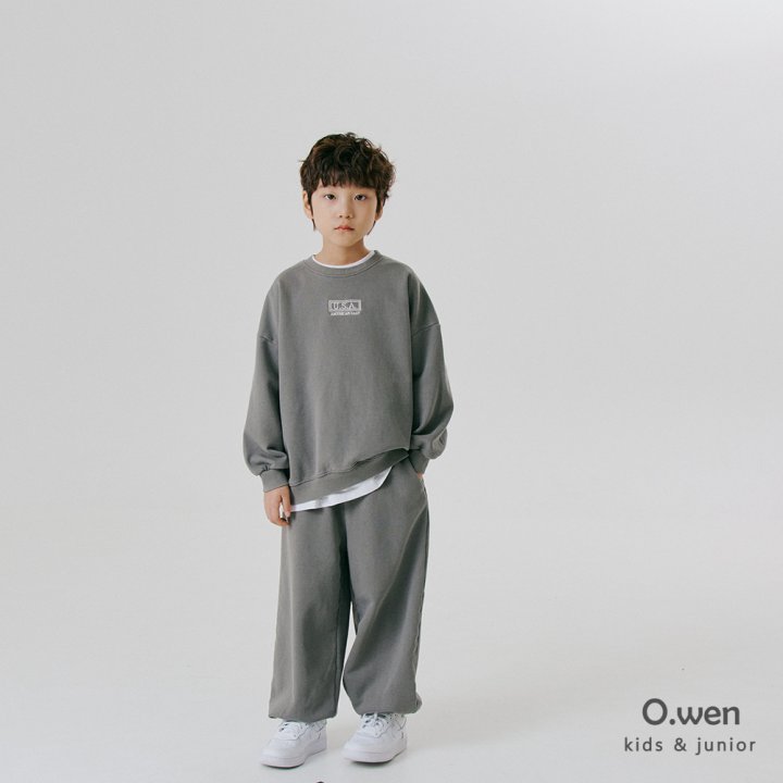O Wen - Korean Children Fashion - #kidsshorts - USA Pigment Sweatshirts - 10