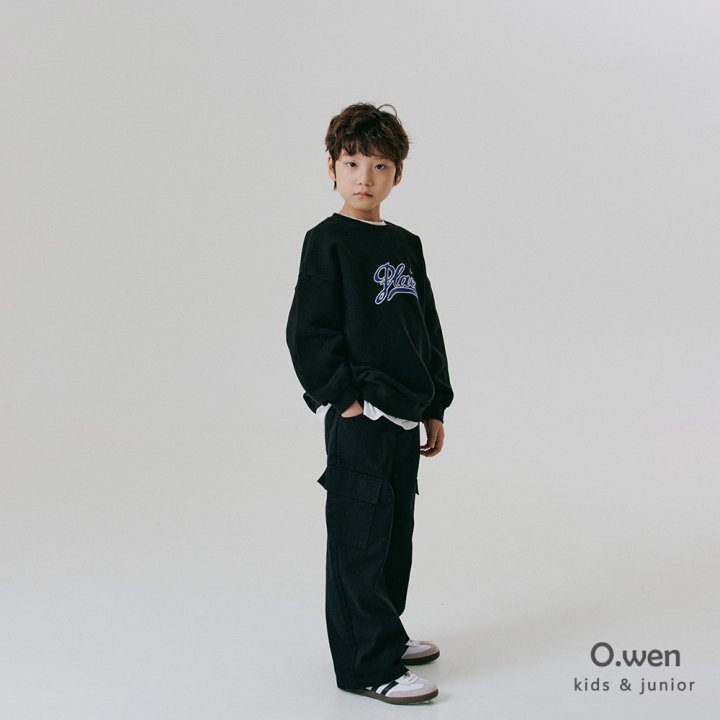 O Wen - Korean Children Fashion - #kidsshorts - Diagonal Cargo Pants - 7