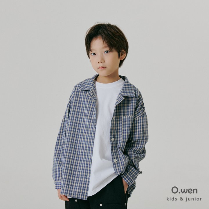 O Wen - Korean Children Fashion - #kidsshorts - Check Vintage Shirt - 3