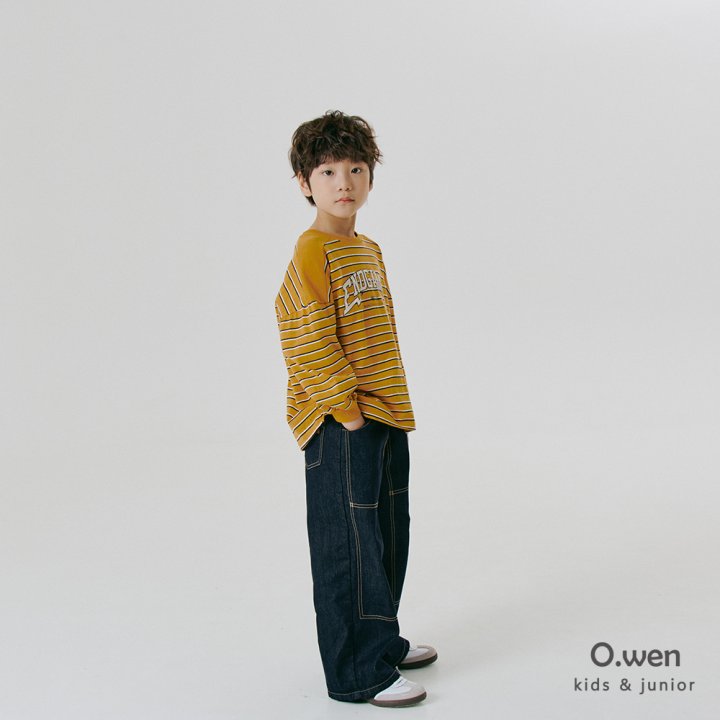 O Wen - Korean Children Fashion - #kidsstore - Double Stitch Pants - 7