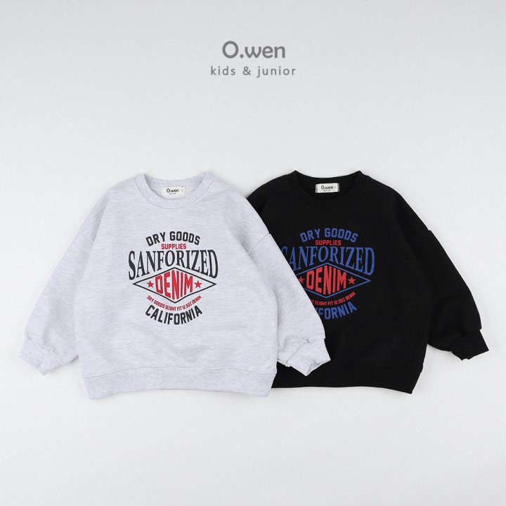 O Wen - Korean Children Fashion - #kidsstore - Sanforize Sweatshirts - 12