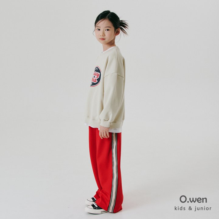 O Wen - Korean Children Fashion - #kidsstore - Taped Jersey Pants - 11