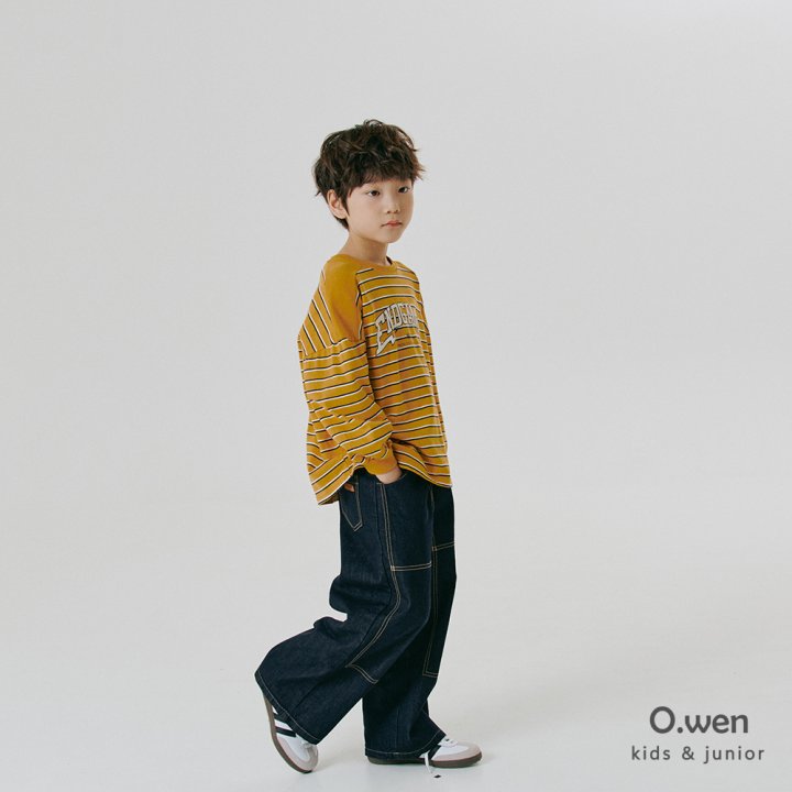 O Wen - Korean Children Fashion - #kidzfashiontrend - Double Stitch Pants - 8