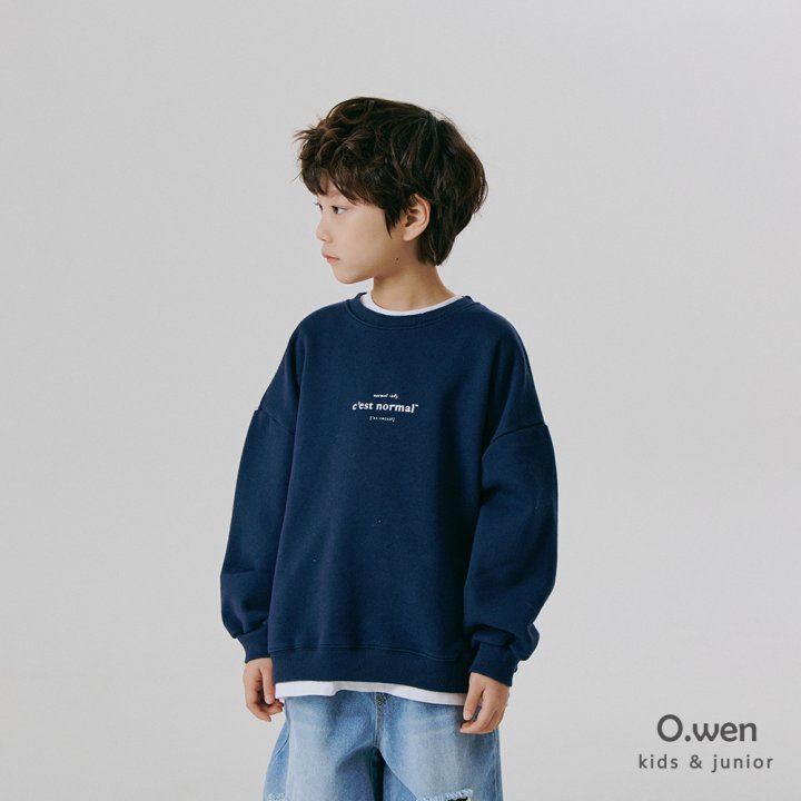 O Wen - Korean Children Fashion - #kidzfashiontrend - Normal Ribbed Raglan Sweatshirts