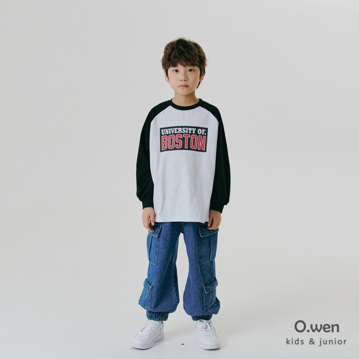 O Wen - Korean Children Fashion - #kidsstore - Boston Raglan Tee - 4