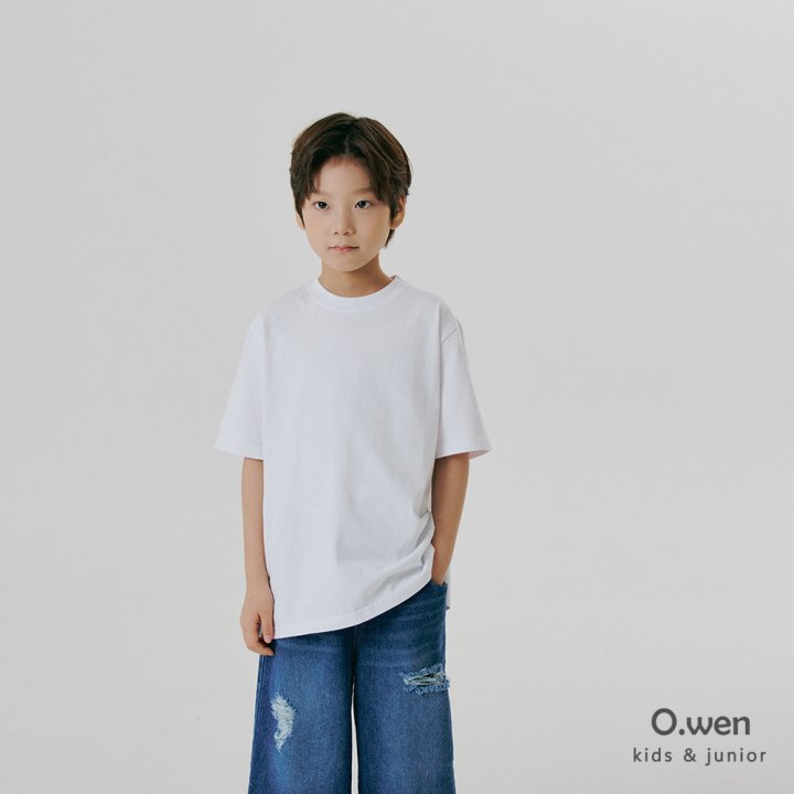O Wen - Korean Children Fashion - #kidzfashiontrend - Basic Silk Tee