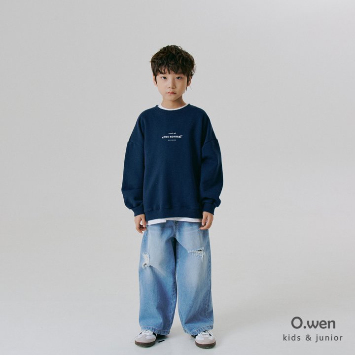 O Wen - Korean Children Fashion - #littlefashionista - Normal Ribbed Raglan Sweatshirts - 3