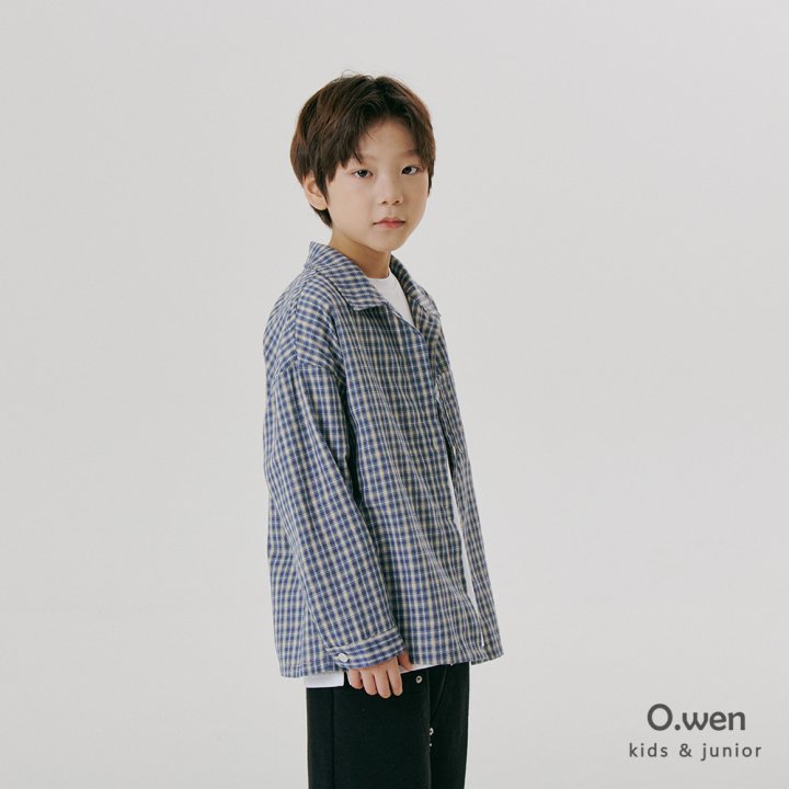 O Wen - Korean Children Fashion - #littlefashionista - Check Vintage Shirt - 7